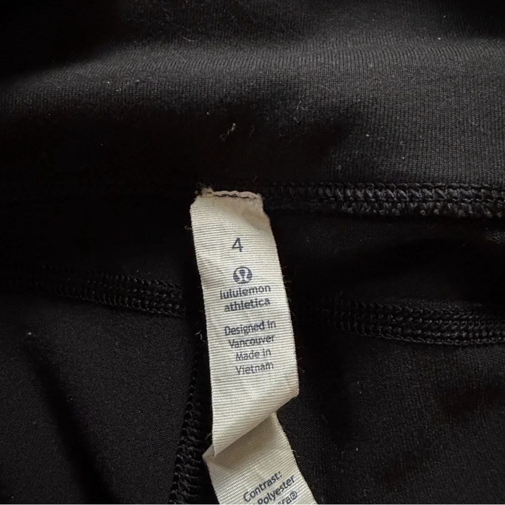 lululemon athletica Black Cropped Flare Leggings - Picture 3 of 4